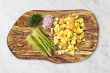 Load image into Gallery viewer, Large Rectangular Olive Wood Cutting Board