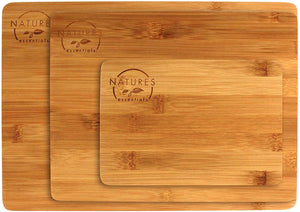 Bamboo Cutting Board 3-Piece Set