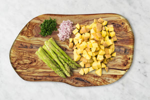 Large Rectangular Olive Wood Cutting Board